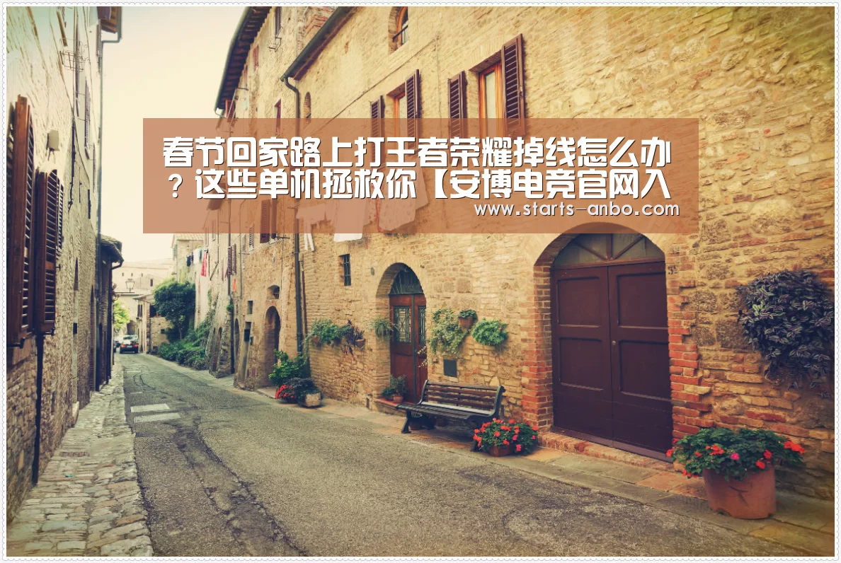 春节回家路上打王者荣耀掉线怎么办?这些单机拯救你【安博电竞官网入口】(图2) 安博电竞官网入口